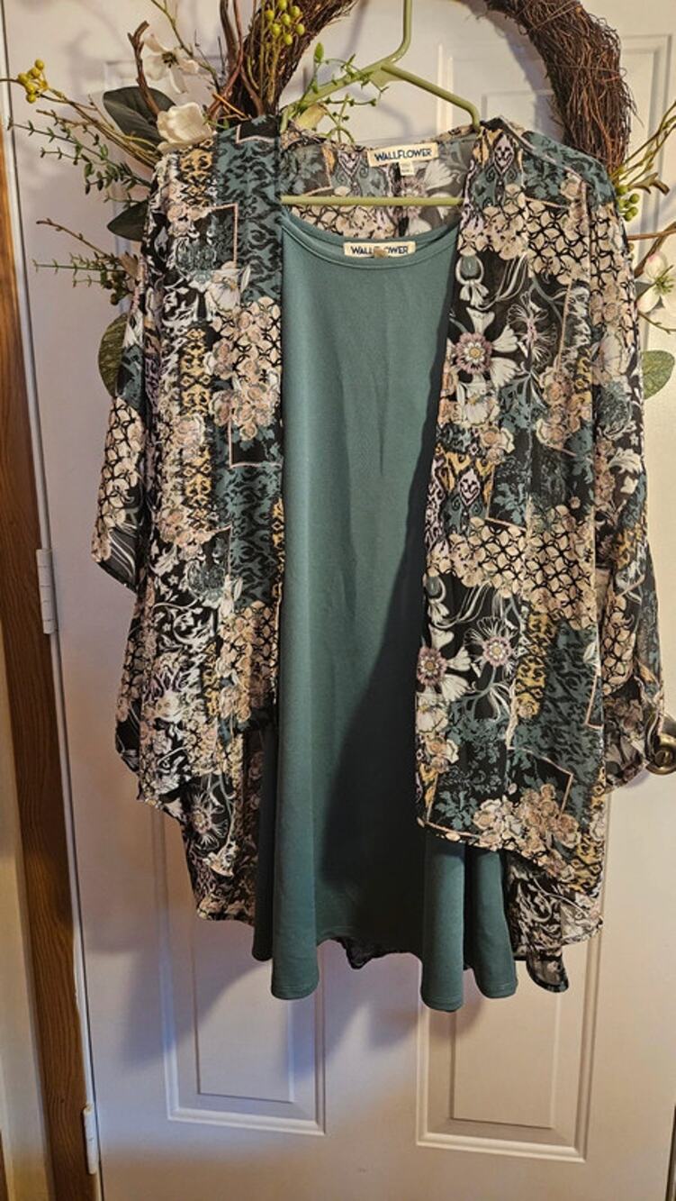 Wallflower Dress with Kimono